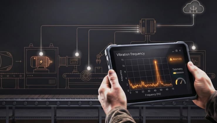 IIoT Predictive Maintenance Sensor for EV Manufacturing — reference product visual